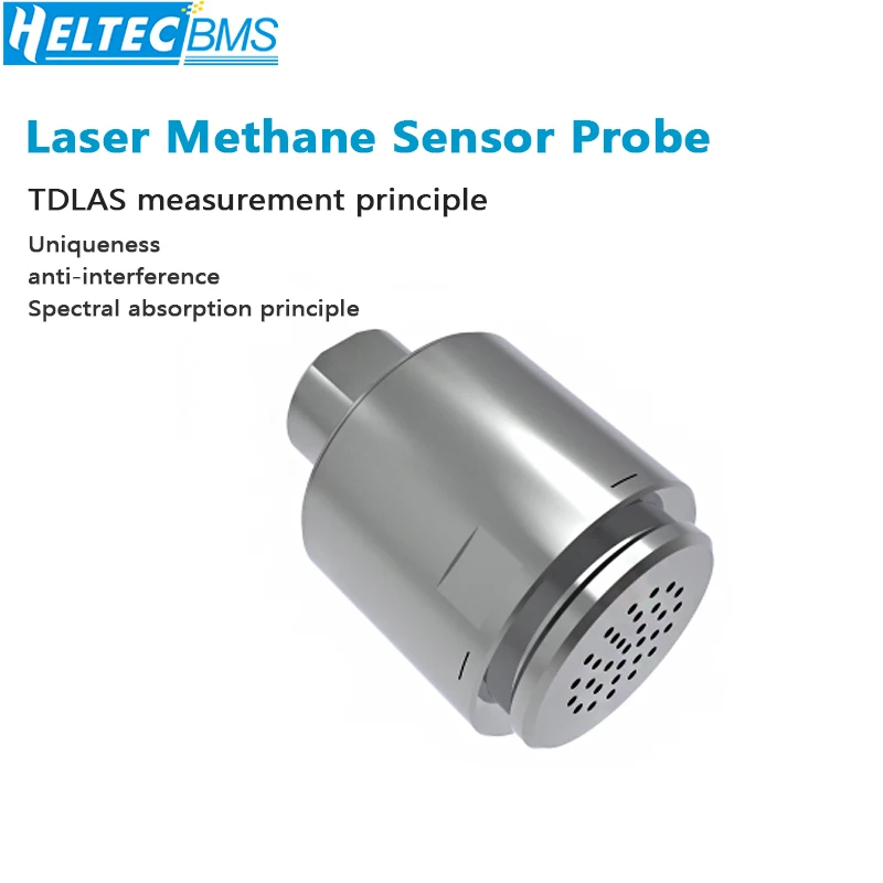 Heltec Laser methane gas sensor probe TDLAS measurement principle diffusion sampling methane gas detection head