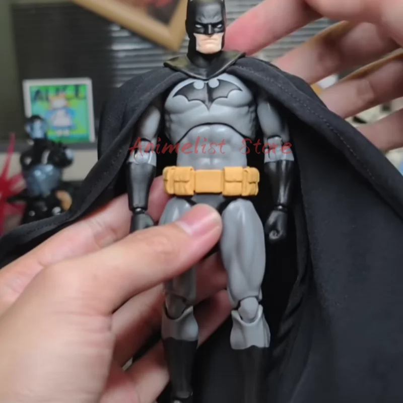 

In Stock Ct Batman Mafex 126 Dc Bat Man Action Statue Hush Black Batman Shf Figure Model Figurine Anime Custom Gifts Toys