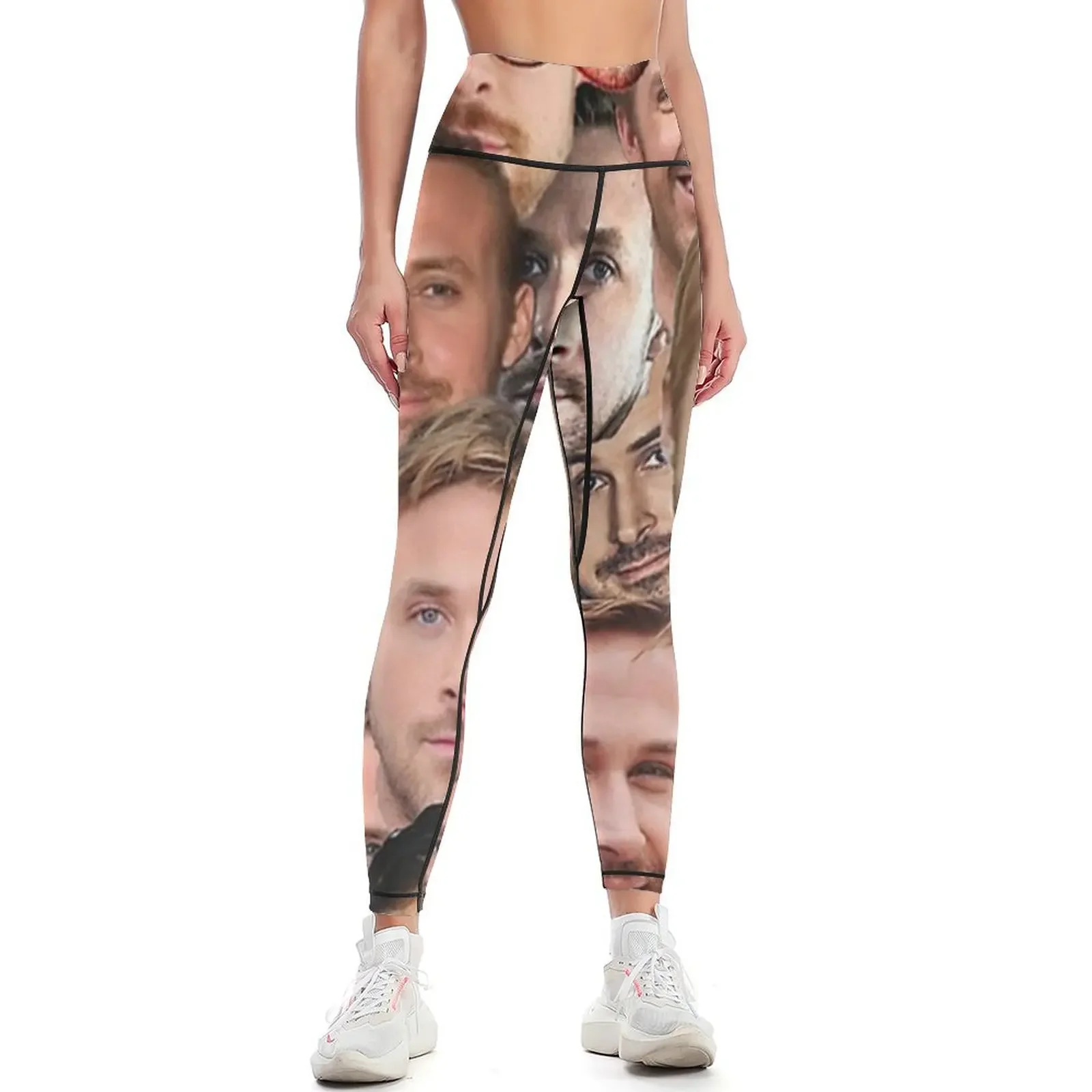 

RYAN GOSLING Leggings Training pants sports for active wear sportswear gym Womens Leggings