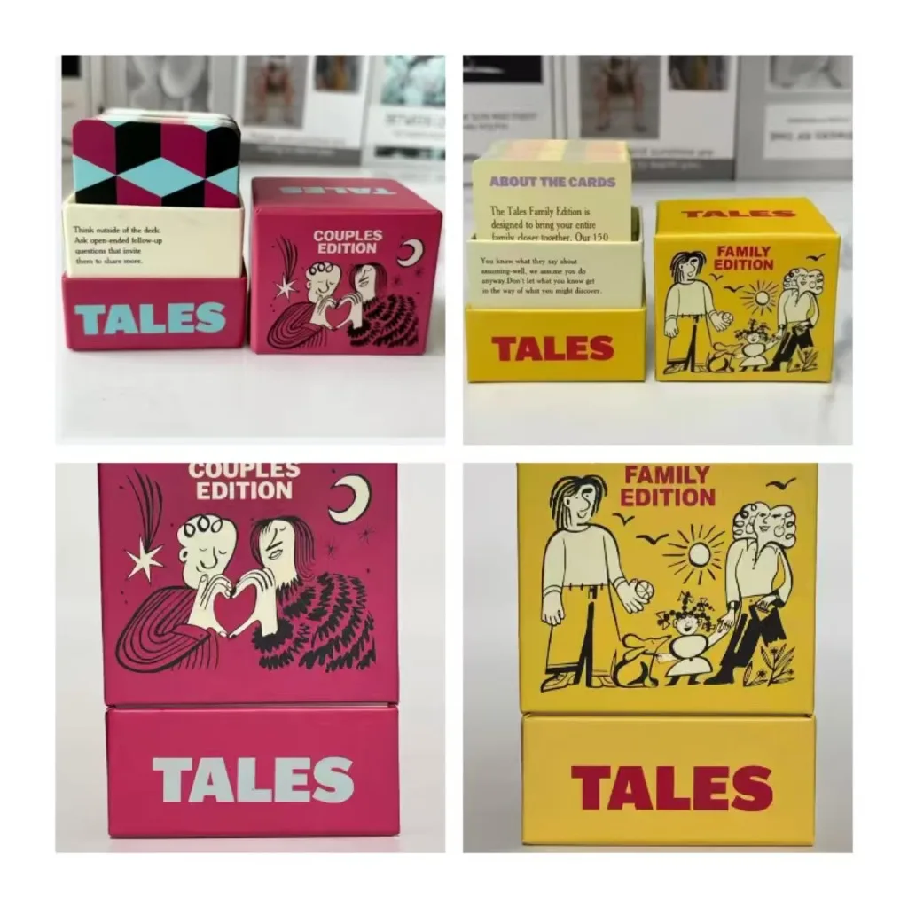 New 150pcs Card Conversation Starter Game Family Edition Fun Icebreaker for Adults and Family Gatherings Couples Card Game Tales