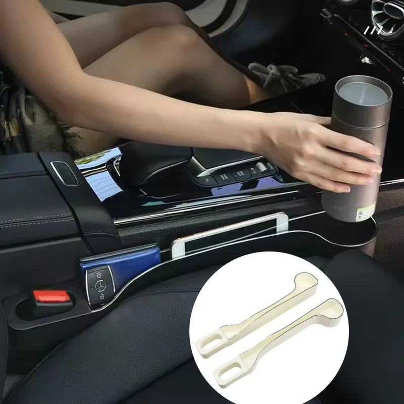 

1 Pair Car Seat Gap Filler Side Seam Plug Strip Leak-proof Filling Strip For All Car Model Wallet Phone Holder Car Accessories