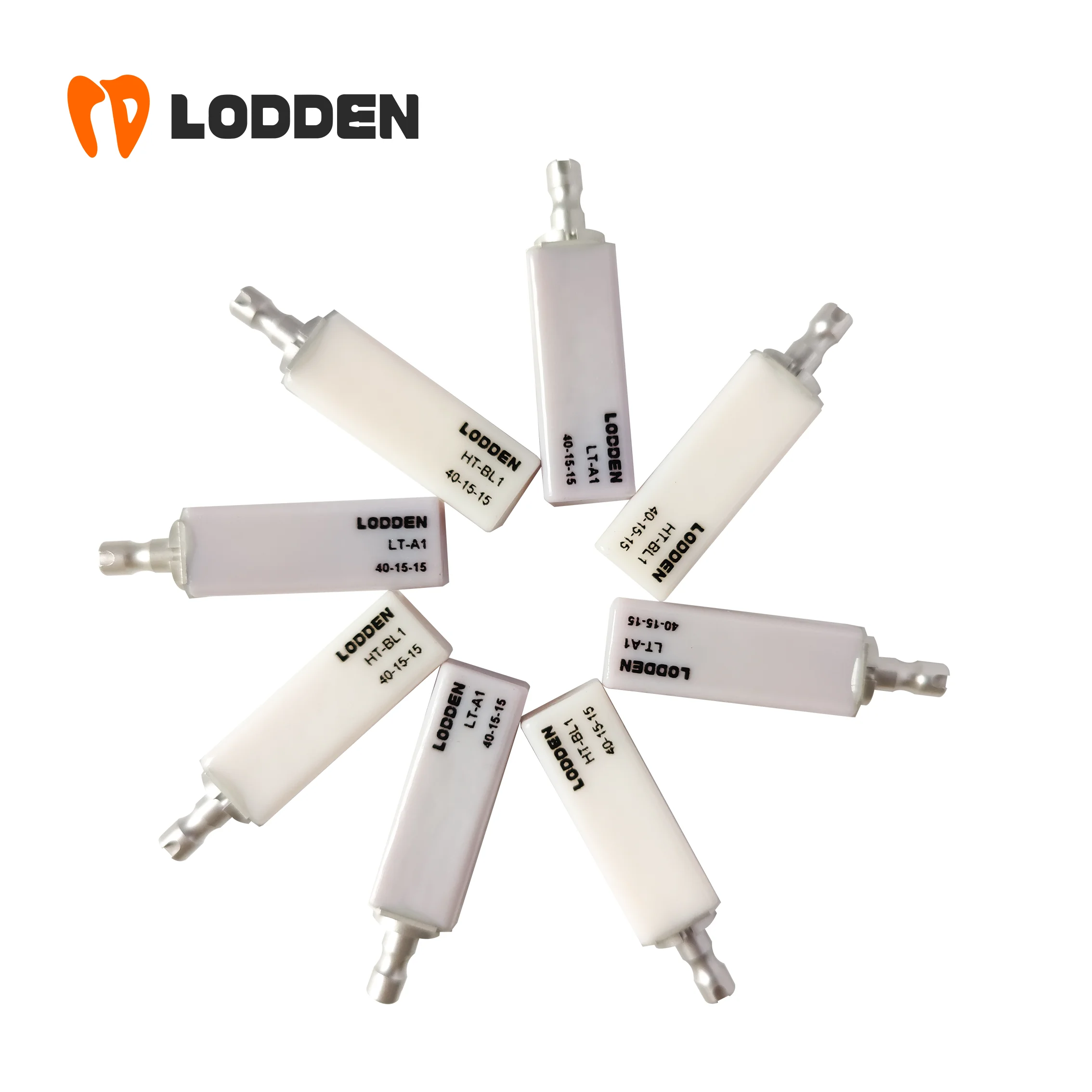 LODDEN Deatal Metarial B40 40-15-15 Lithium-Disilikat-Blöcke LT/HT/MT Dentallabor Glaskeramik für CAD-CAM-Block 4 Stück – Detail 9