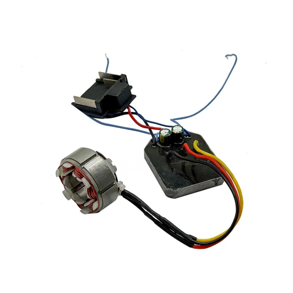 

Brushless Lithium Battery Electric Chain Saw Control Board Chainsaw Controller Motor Stator Assembly Power Tools Accessories