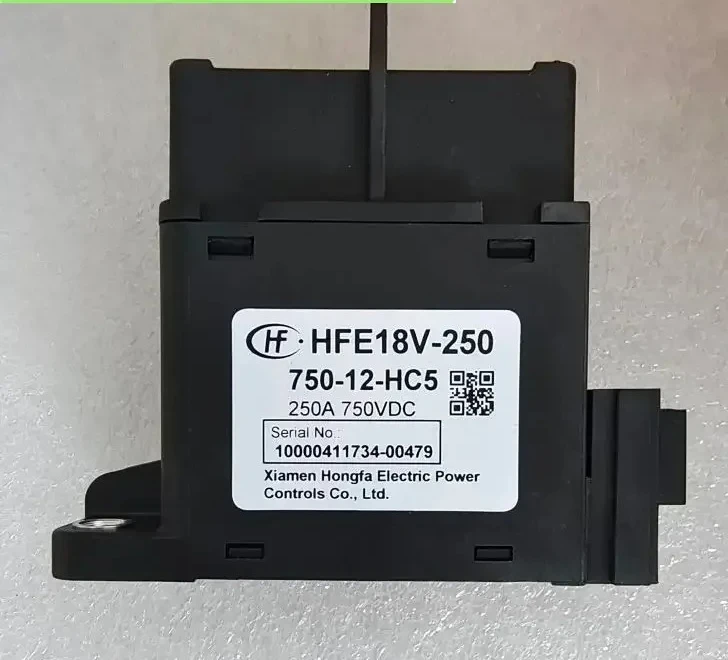 

Hongfa High Voltage DC Contactor HFE18-250—750-12-HC5 Relay 750V250A Relay