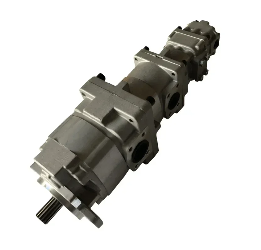 Wheel Loader Parts 705-38-39000 WA320-6 Gear Pump Assy WA320-5 Hydraulic Oil Pump Assy 705-56-36051