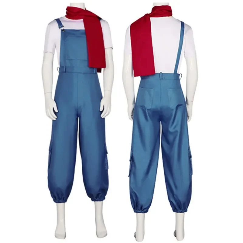 Eddie Mason Cosplay Costume Adult Mens Shirt Pant Suits Outfit Uniform Halloween Carnival Disguise Party Costume