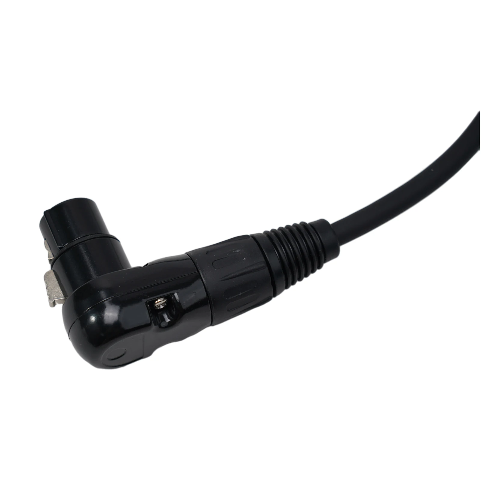 XLR Mic Extension Cable 90 Degree Female to Straight Male Strong Anti interference Ensuring Smooth Transmission 2 Pack