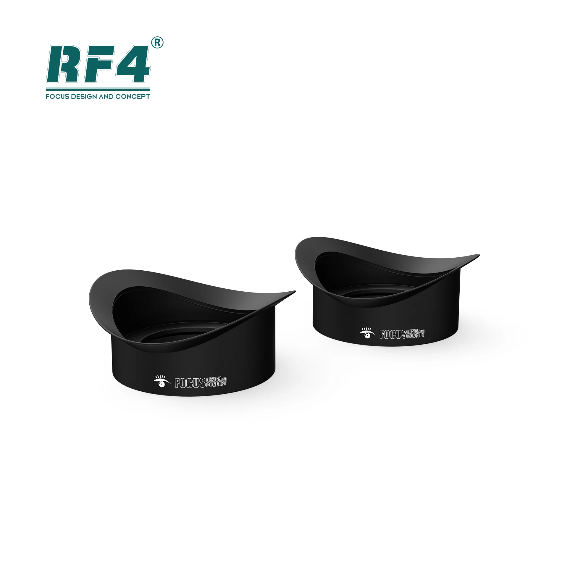 Ocular estéreo RF4 para microscopio, protector ocular de goma, evita fugas de luz, antifatiga, Copas de protección, RF-EM5