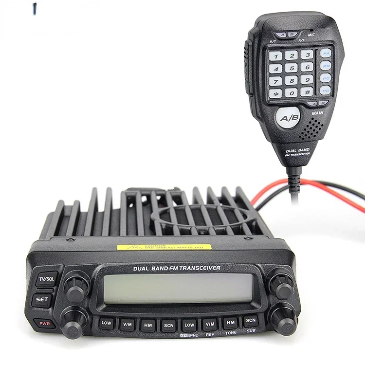 

Hot SalesAT-5888UV Dual Band Vehicle Mounted Mobile Car Radio China HF Radio Transceiver 50W Walkie Talkie Display Tri Band