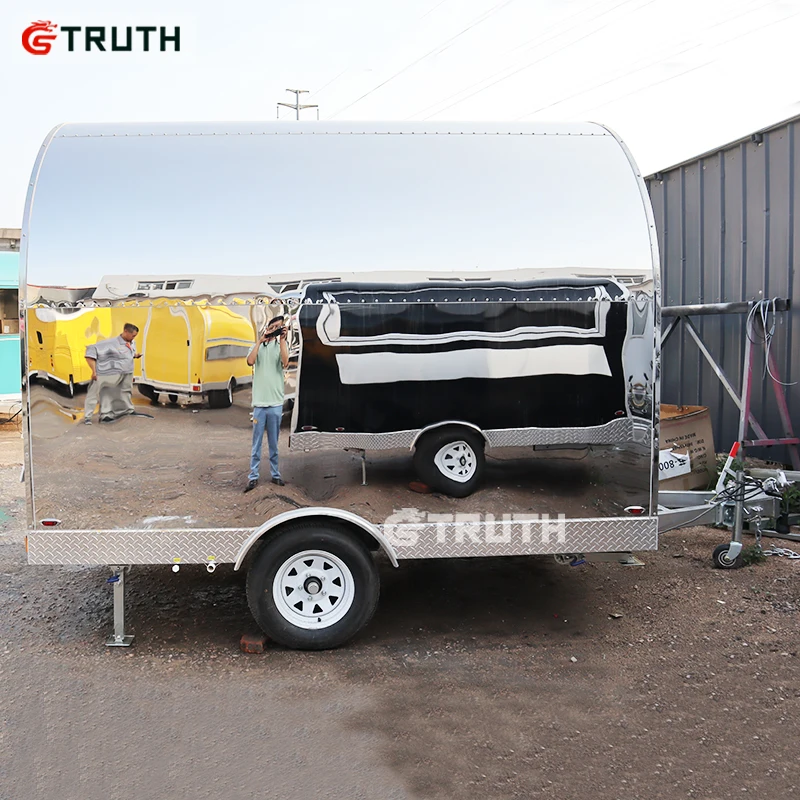 

TRUTH Street Ice Cream Concession Burger Fast Food Coffee Cart Bbq Vending Van Catering Retro Food Trailer