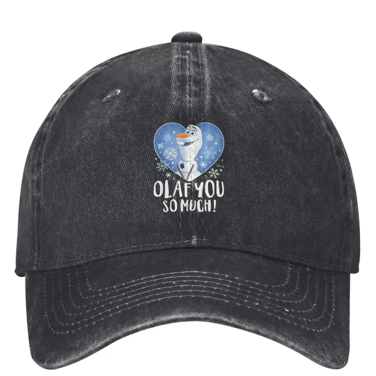 Frozen 2 Baseball Cap Olaf You So Much Valentine's Day Outdoor Gym Quality Dad Hats Men Adult Fashion Sunshade Baseball Caps