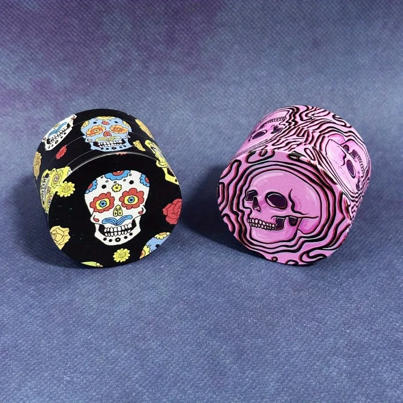 2 بوصة عشب طاحونة التوابل دليل كسارة معدنية مدقة الفلفل هاون الملح قاطعة المطحنة 4-Layers طاحونة أدوات التدخين اكسسوارات #1