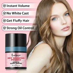 Lockmio Dry Shampoo Powder Instant Volume Strong Oil Control Hair Fluffy Refreshing Air-Feeling Hair Styling Volumizing Powder
