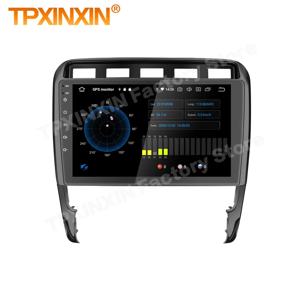 Multimedia Android Player Auto Car Radio Stereo For Porsche Cayenne 2002 2003 2004 2005 2006 2007 2008 2009 2010 GPS Head Unit