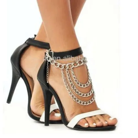 

F European jewelry popular alloy anklet, quality body chain women's jewelry