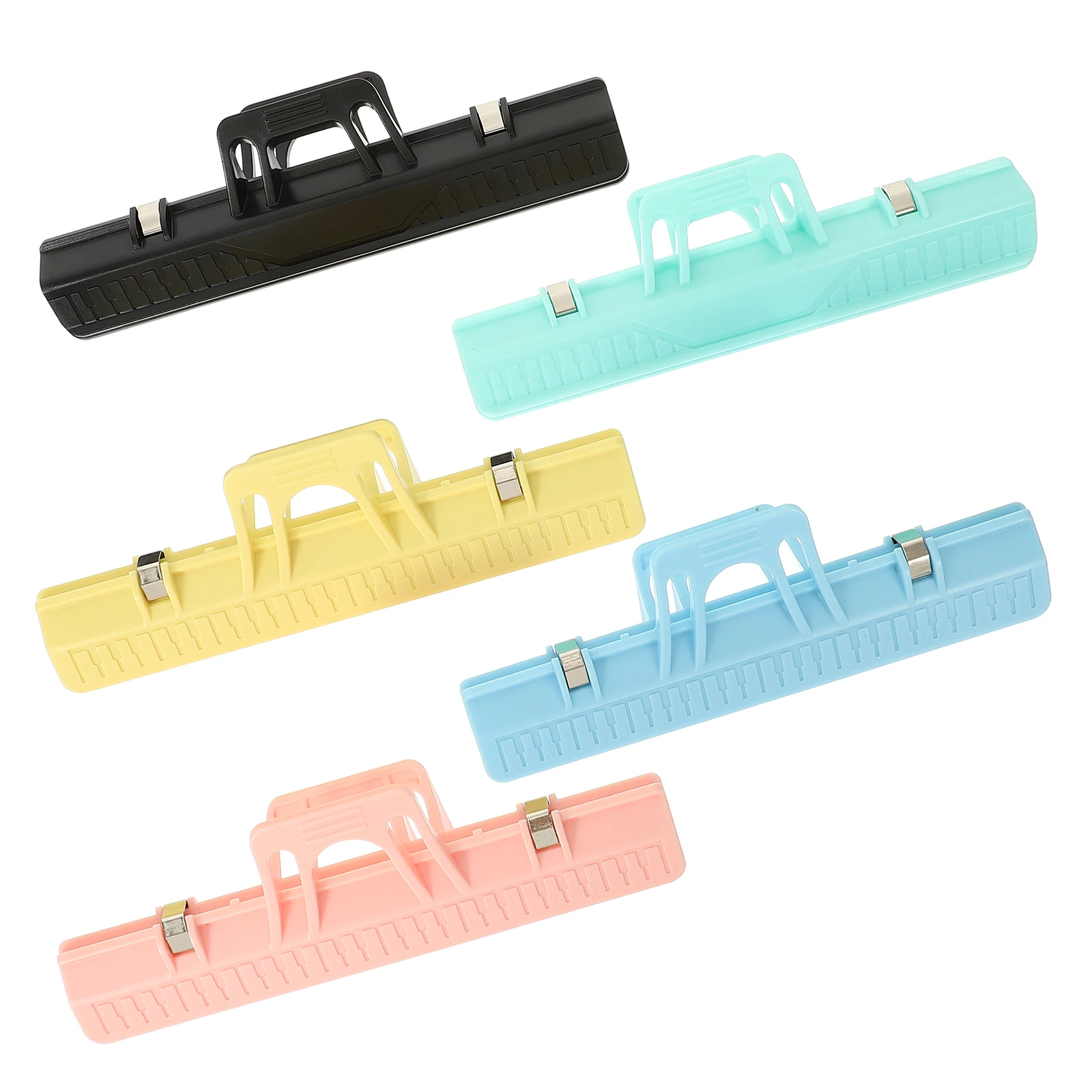 

5 Pcs Music Holder ABS Material Durable Page Clip Book Score Guitar Accessory Music Book Fixed Clips Student Supplies