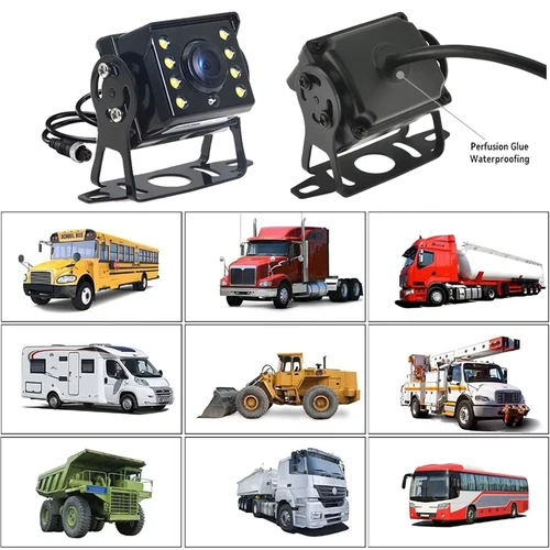 Imagen 2 del producto 170 ° Cámara de visión trasera de visión nocturna Starlight para camión, autobús, RV, alta definición, AHD, 1920x1080P