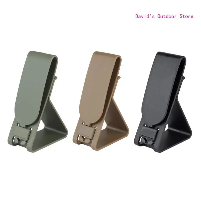 

Hearing protections Belt Clip Tactically Headset Hanger Hearing Protector Holder X3UA