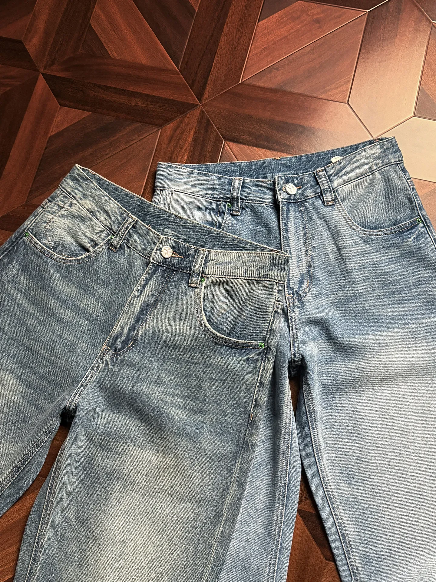 Tall Lyocell lightweight and breathable 10.8 oz straight jeans that won't collapse after long wear