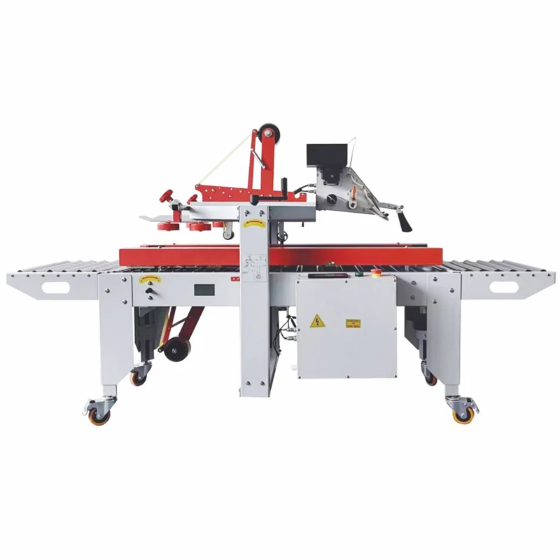 Automatic Sealing and Labeling Machine Labeller Label Applicator Adhesive Sticker Labeller Label Dispenser Machine Printer