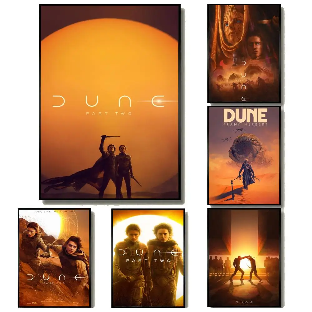 Classic movies D-Dune Poster Modern Minimalist Wall Art Prints for Home Decor Interior Bedroom Living Room