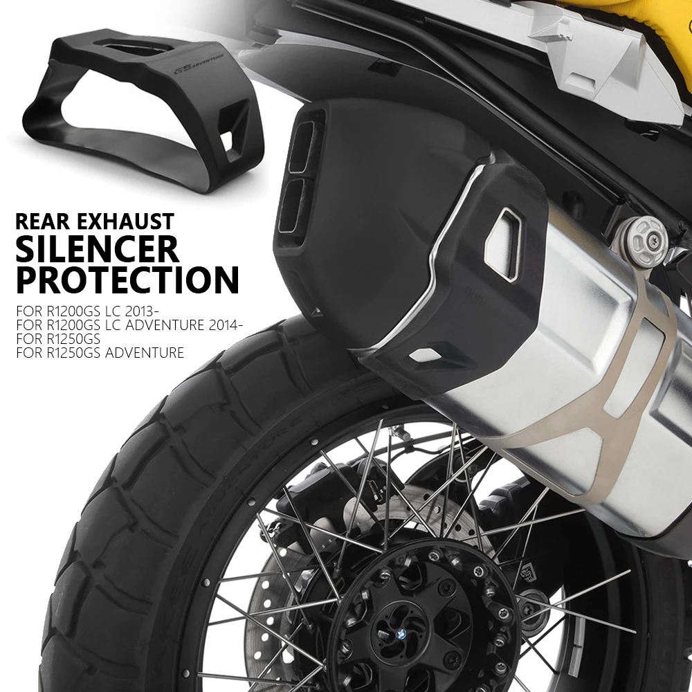 

New For BMW R1250GS R 1250 GS Adventure Motorcycle Rear Exhaust Pipe Muffler Silencer Protection R1200GS R 1200 GS LC ADV