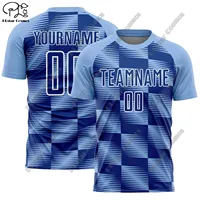 PLstar Cosmos Unisex Customized Name Team Name 3D Printed T-Shirt Geometric Variation Pattern Design Sports Top J-8