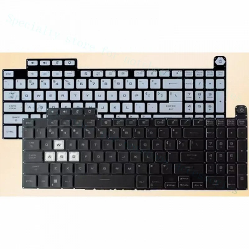 

Замена A +++ для ASUS FA507 FX507 FX707 FX517 FA507R клавиатура ноутбука белый/черный