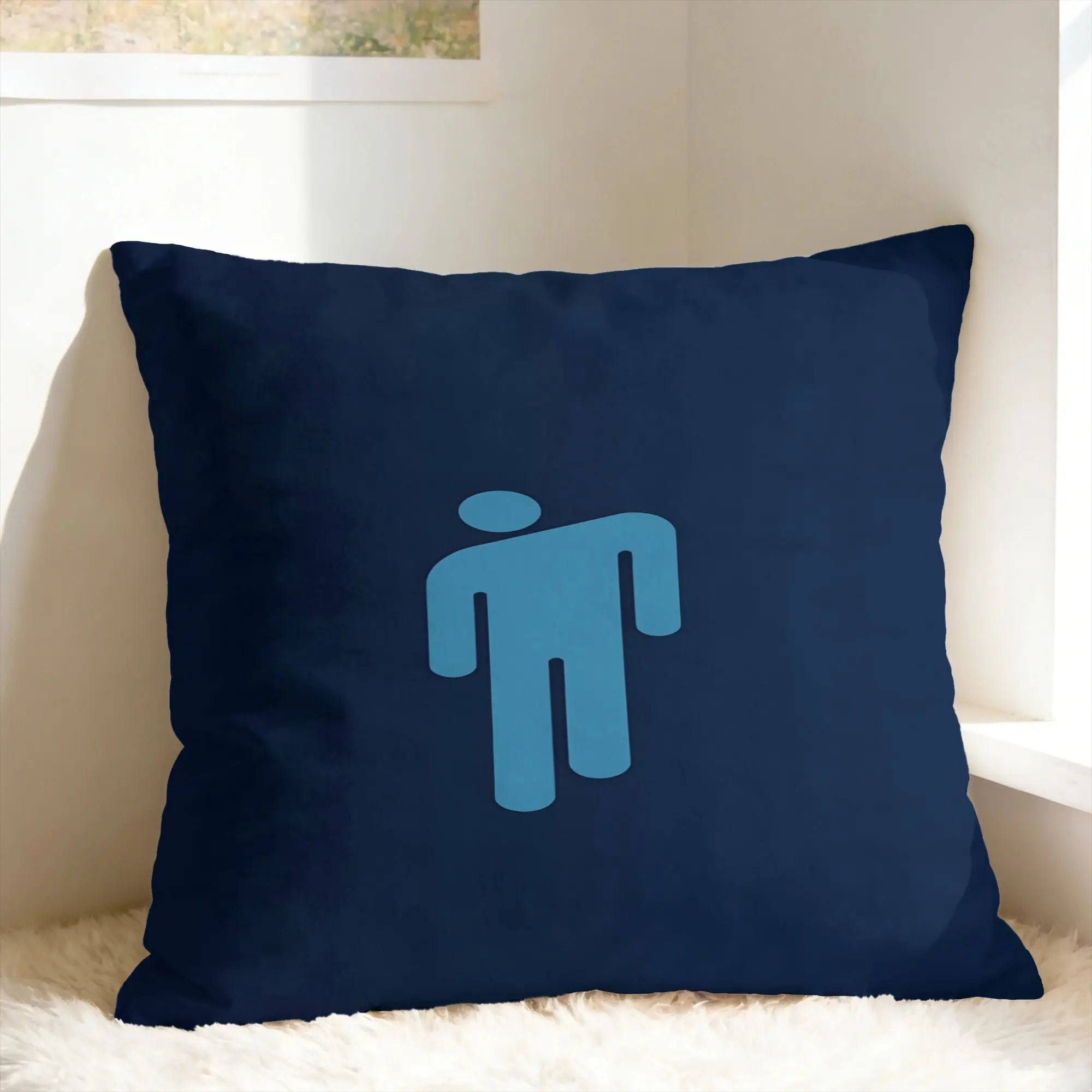 Pillow Case HIT ME HARD AND SOFT B-Billie E-Eilish Graphic  Pillow Cover For Chair Sofa Home Decor Fashion Pillowcases
