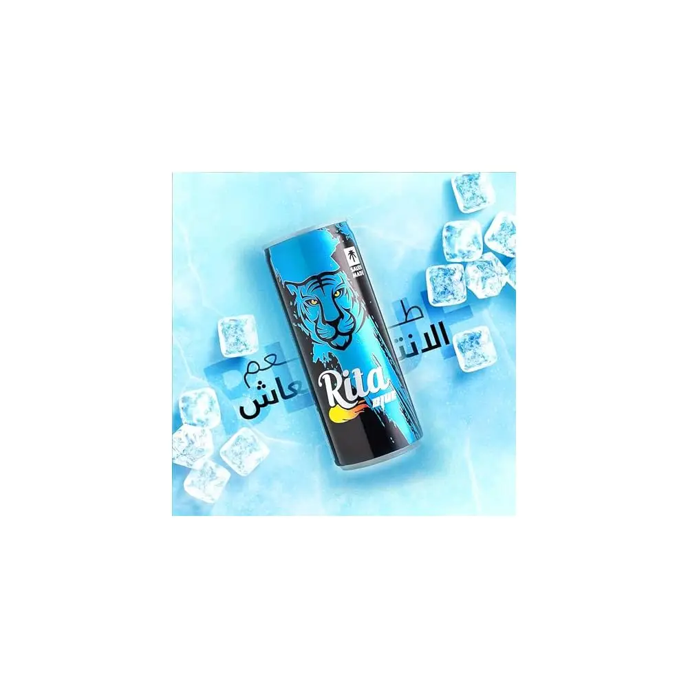 ريتا سباركلينج بلو درينك، 240 مل - عبوة من 1