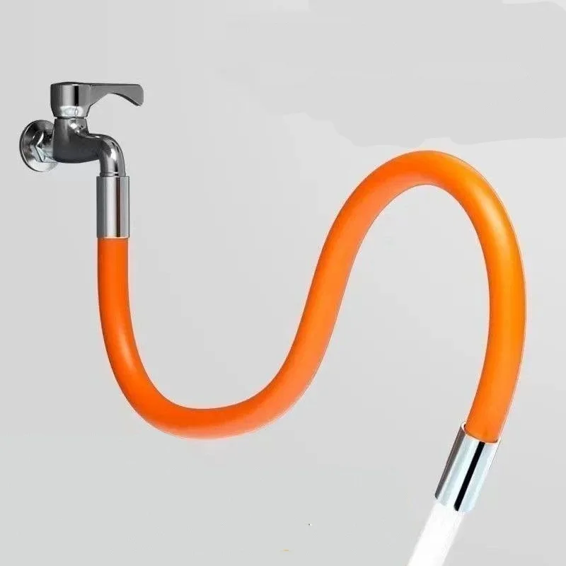 

Faucet Extender Universal Rotating Hose Household Splash Proof Head Extended Water Pipe Faucet Extension Pipe Splash Proof