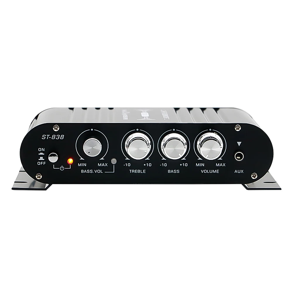 VODOOL ST-838 HiFi Amplifier Black 4