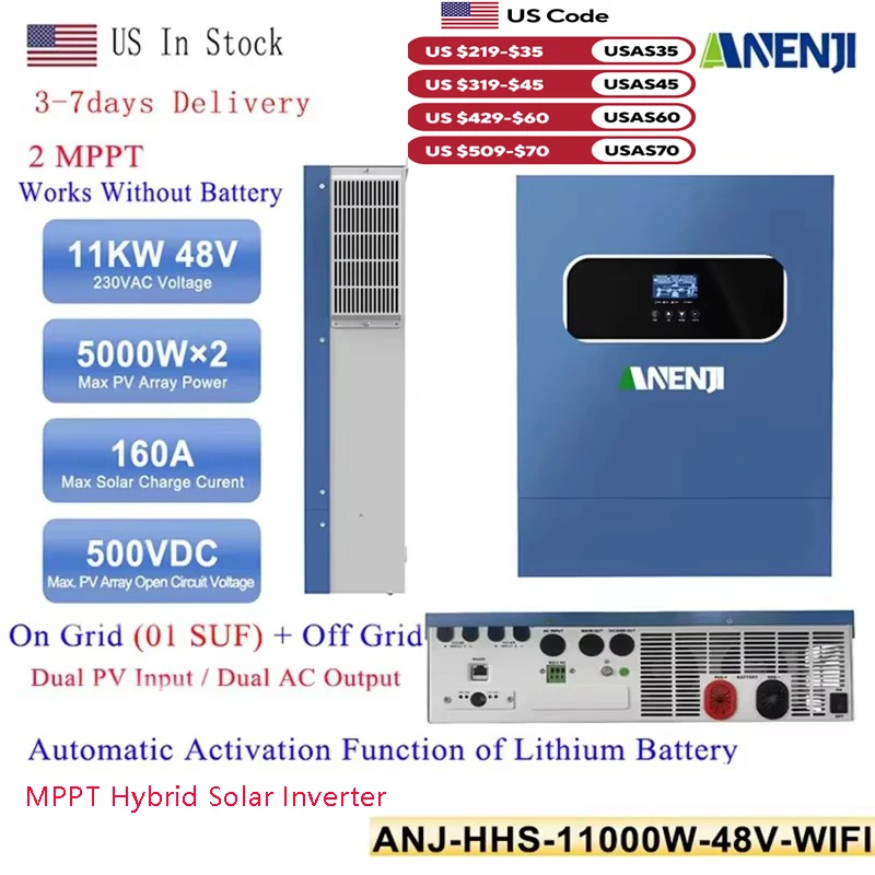 Anenji 11KW Hybrid …