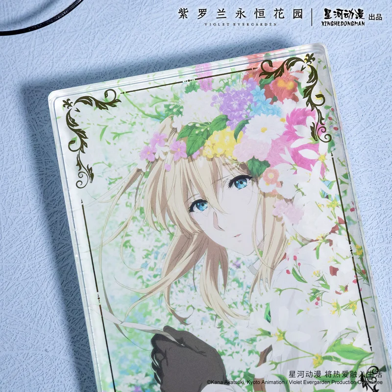 Violet Evergarden Cattleya Baudelaire Flower Language Dress Series China Offizielle Autorisierung Acryl Stehstein