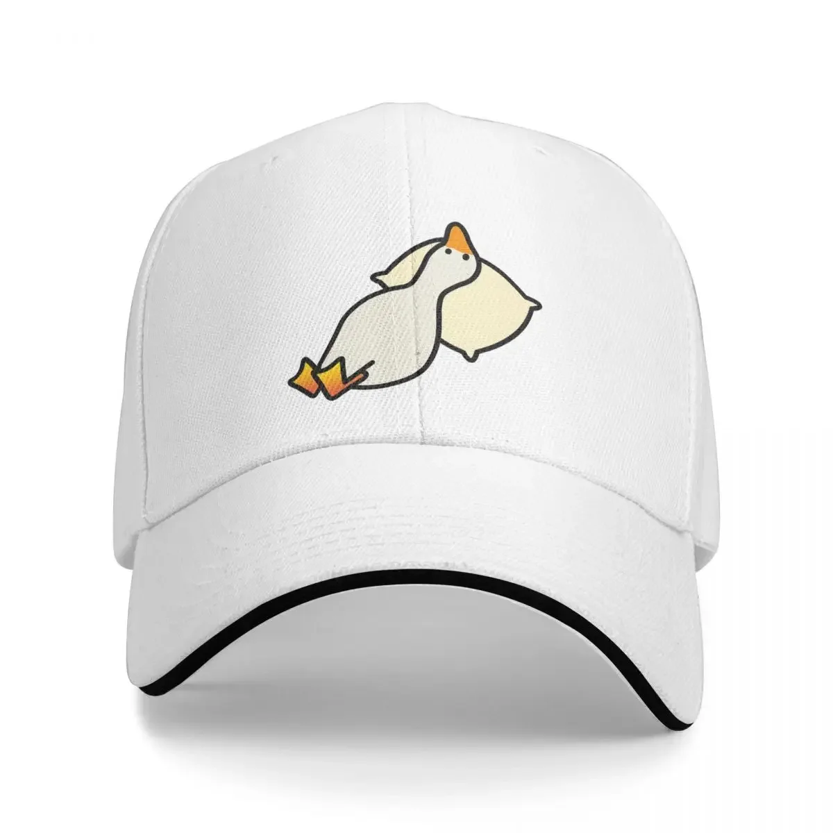 Duck Sleeping, Tired Duck Resting, Funny Duck Cap Fashion Casual Baseball Caps Adjustable Hat Hip Hop Summer Unisex Baseball Hat