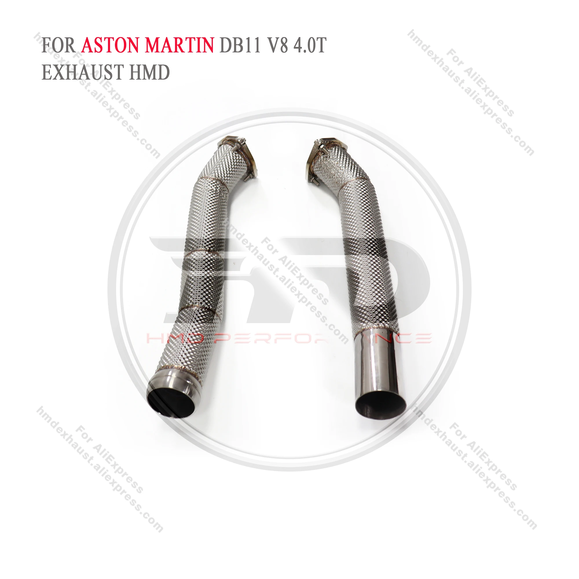 

HMD Exhaust System Performance Middle Pipe for Aston Martin DB11 V8 4.0T With Heat Shield Racing Pipe