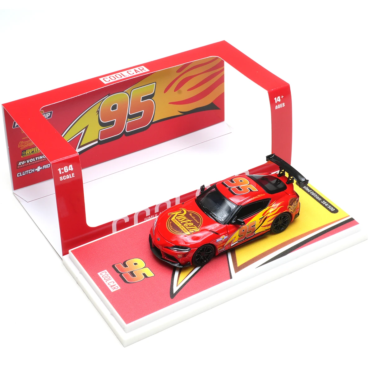 In Stock CoolCar RWB 1:64  964 Supra A90 Lightning Diecast Diorama Car Model Collection Toy Time Micro image 4