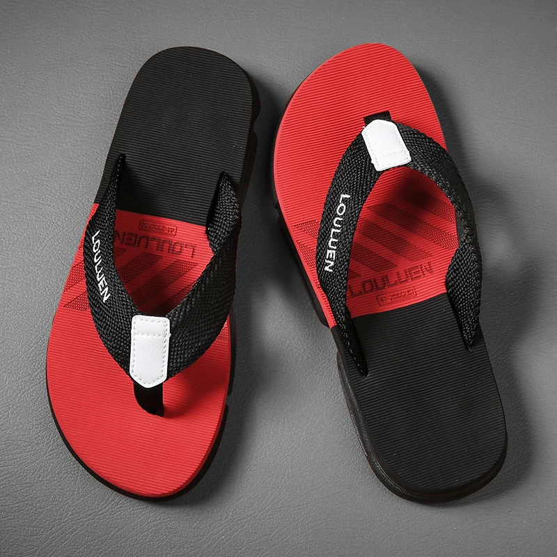 Men's Flip flops, Relax Cloud Slippers, Non-slip Slippers, Easy to Clean, Shower, Swimming, Beach, Indoor and Outdoor Slides