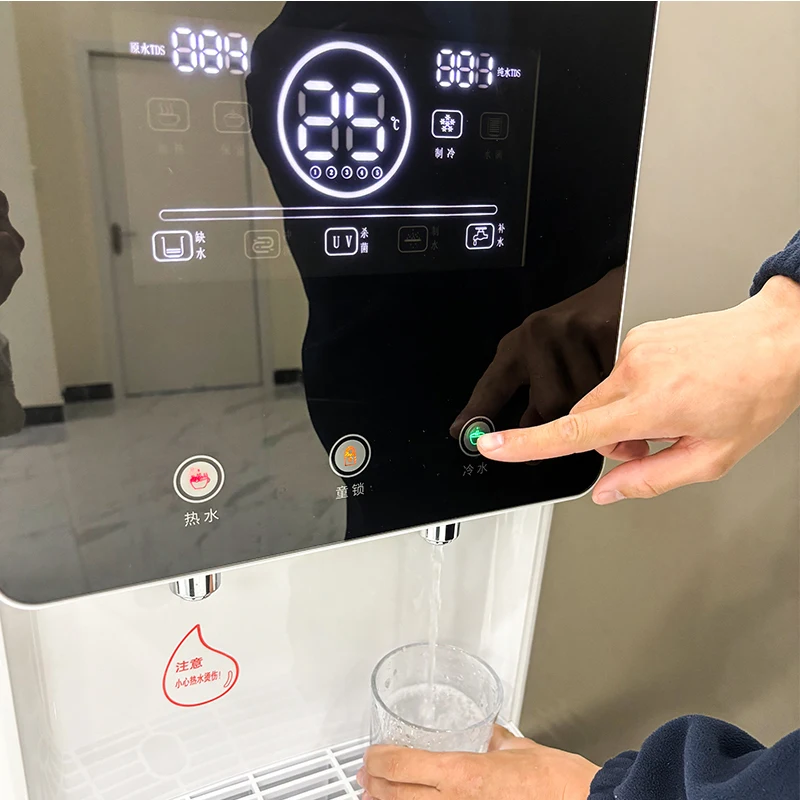 CAMAZ New Design Free Standing Hydrogen Water Dispenser Hot and Cold Stand Water Cooler Dispensador De Agua