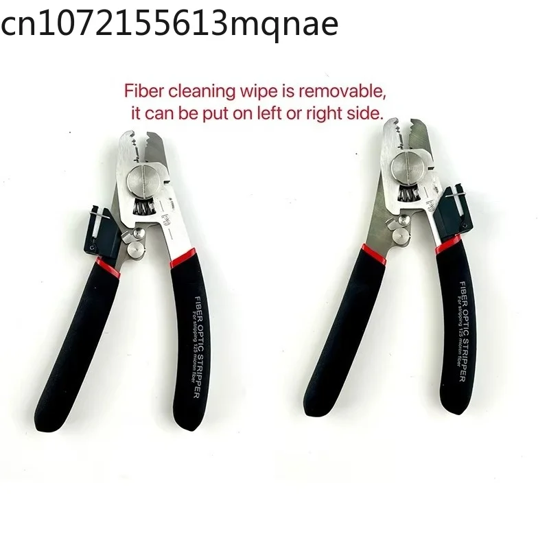 P9 Multi‑in‑1 Miller‑Type Fiber Stripper Pliers With Fiber Cleaning Wipes Hand Tool for FTTH Cable Splicing Operations