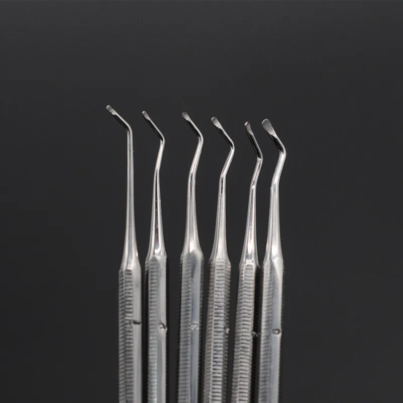 

1PC Double Ends Dental Tooth Cleaning Excavator Spoon Oral Care Restorative Cavity Tool Dental Instrument Stainless steel