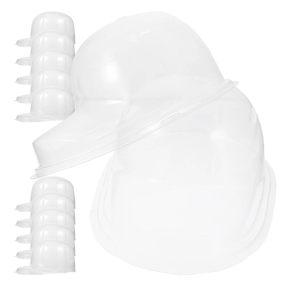 

20pcs Hat Inner Supporter Lining Baseball Cap Display Holder Transparent PVC Inserts Shape Organizer Anti