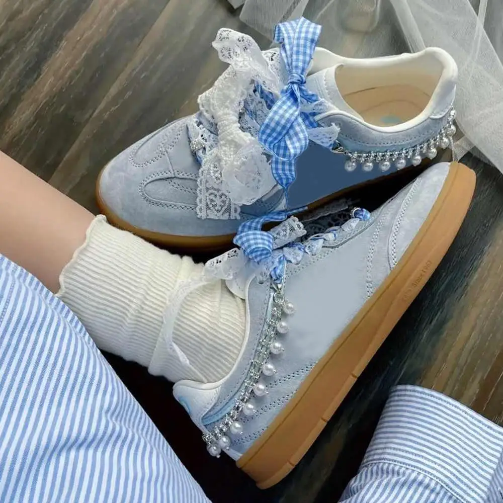 

Fashion Shoes Decoration DE Traning Shoes Laces Sneakers Shoes Laces 2.5CM Wide Shoelaces Flat Laces Trend Beauty Shoes Strings