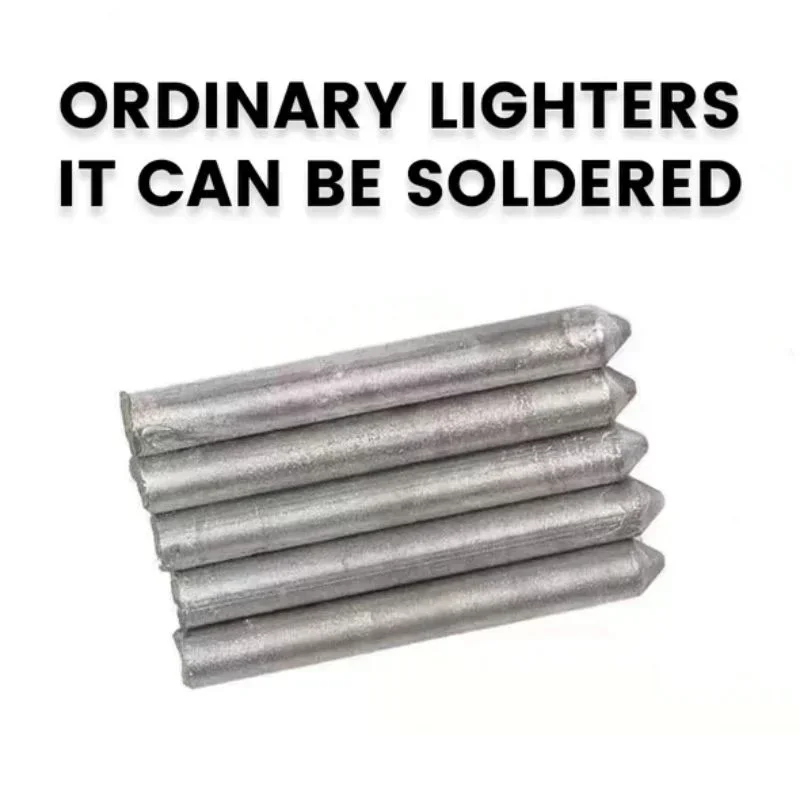 1/3/6/12/15/30 Pcs Low Temperature Welding Universal Wire Rod Easy Melt Welding Rods By And Matches For Metal Aluminum Welding