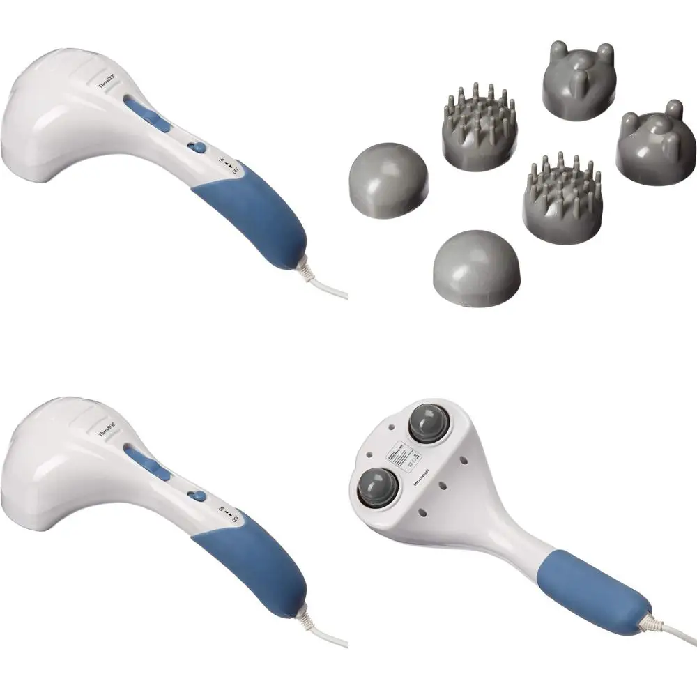 

Электрический массажер с двумя насадками и удлиненным шнуром длиной 14 футов