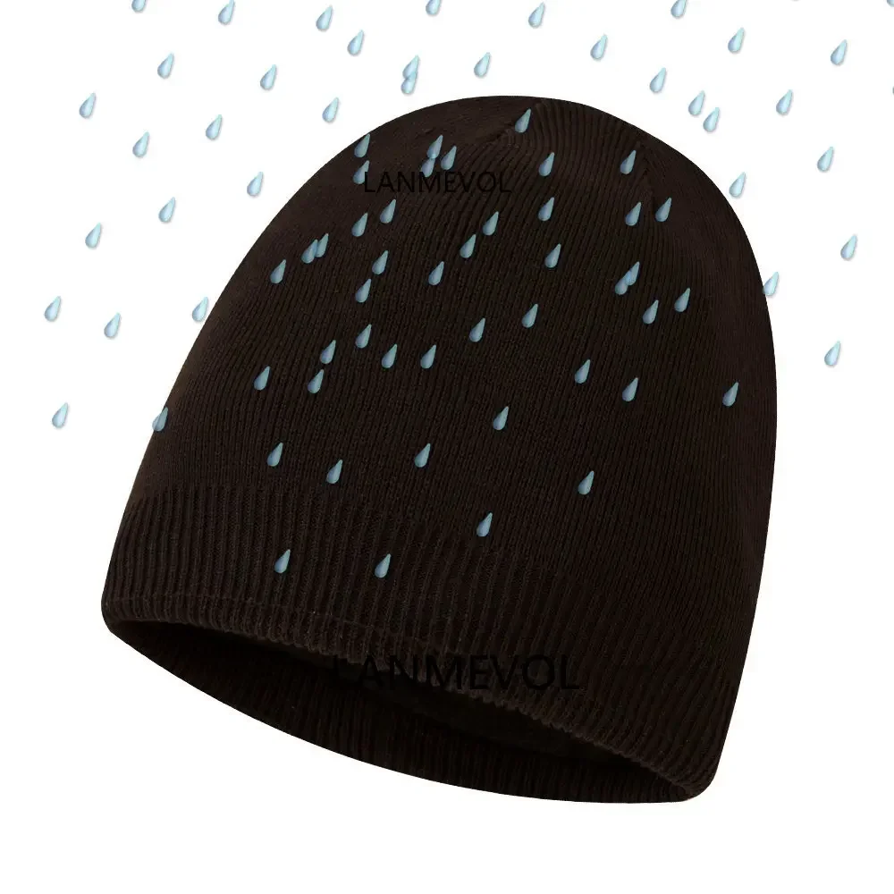 Gorro deportivo impermeable para hombre y mujer, gorro cálido para correr al aire libre, deportes de nieve, senderismo, ciclismo, escalada, impermeable