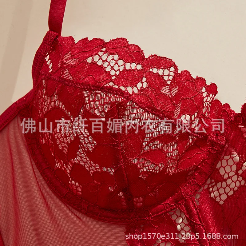 Biquíni renda sexy roupa íntima ultrafina uniforme tanga maiô