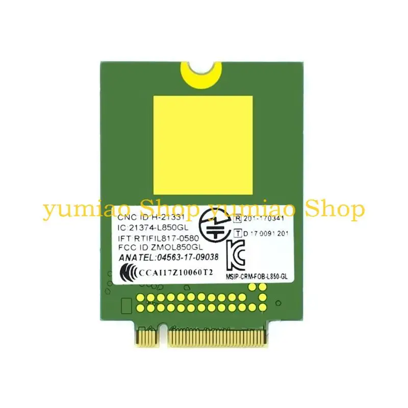 587B Wireless Card L850-GL 01AX792 4G Card WWAN Module- Support LTE FDD/ LTE TDD/ WCDMA for X380 X390 L480 T480 T580