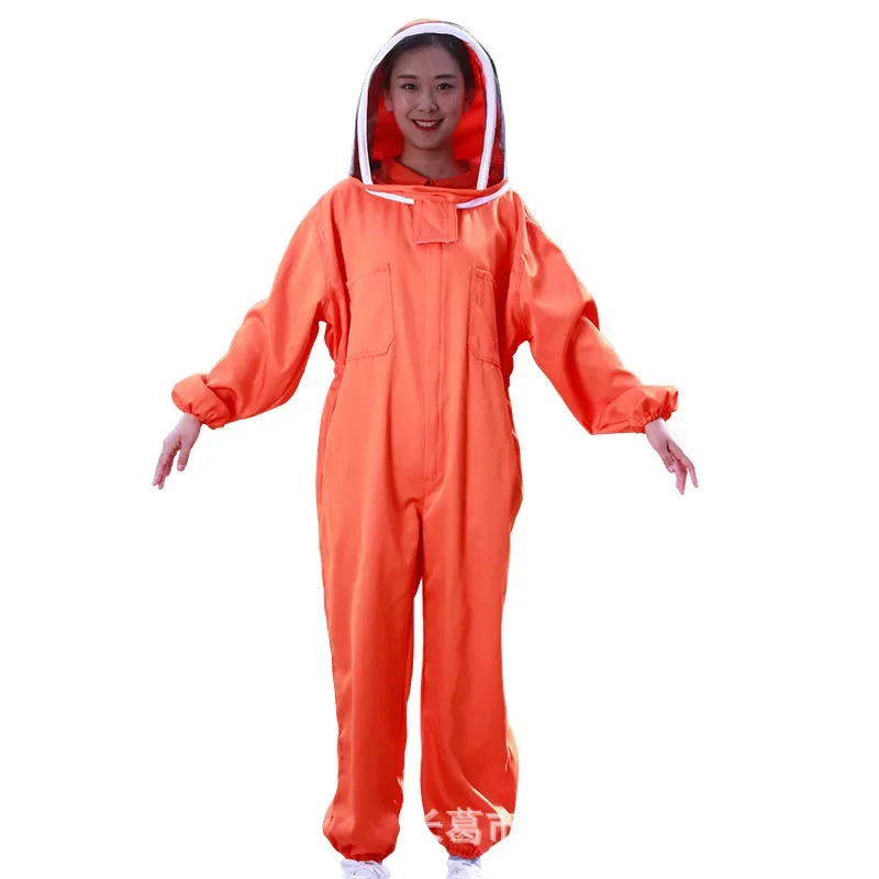 Export style bee gear new one piece anti  suit breathable orange space    