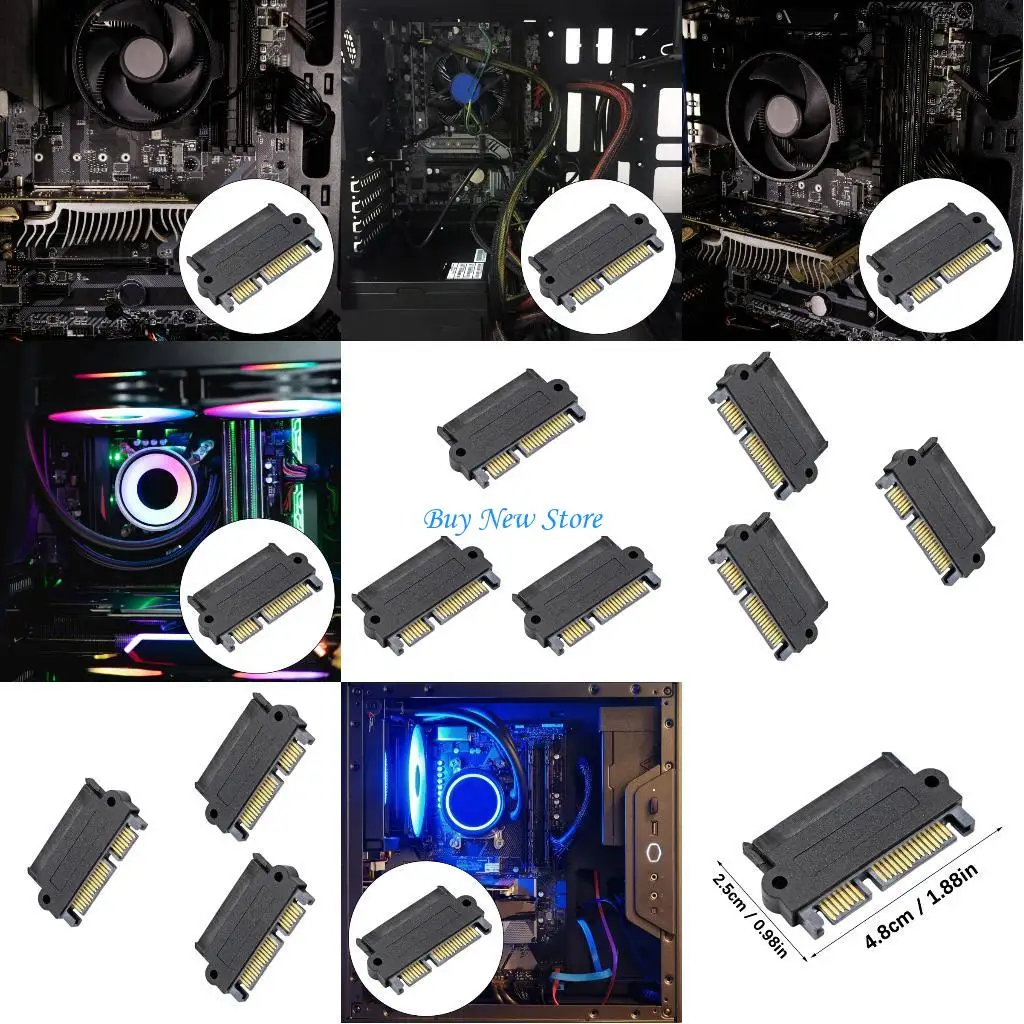 

20CE SFF 8482 29Pin SASs Controller To 22Pin Satas Adapter for Satas Devices Stable Performances
